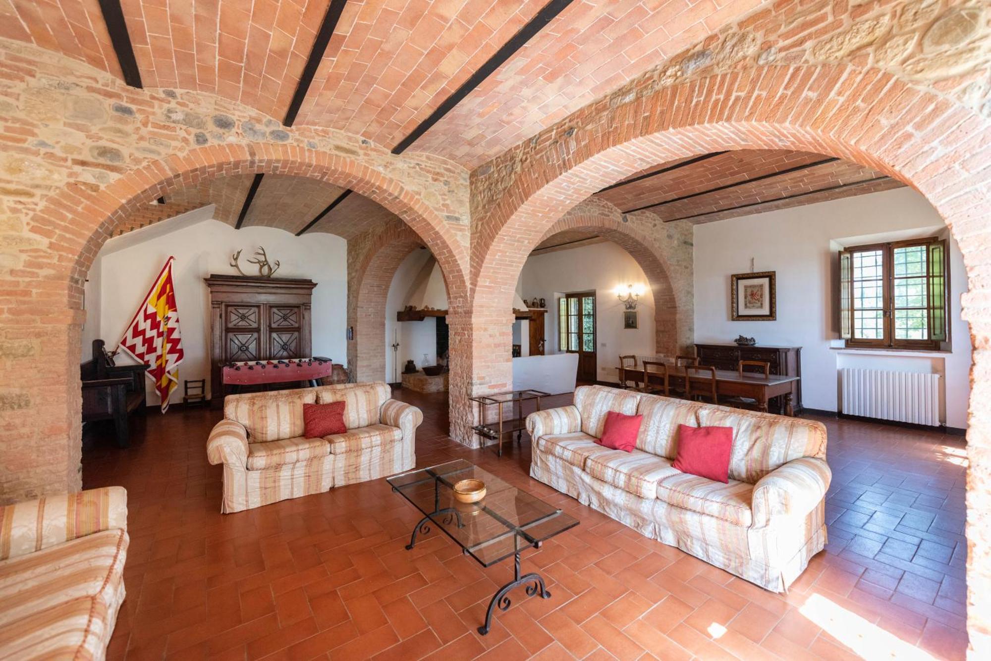 Villa Santa Virginia Сиена Экстерьер фото