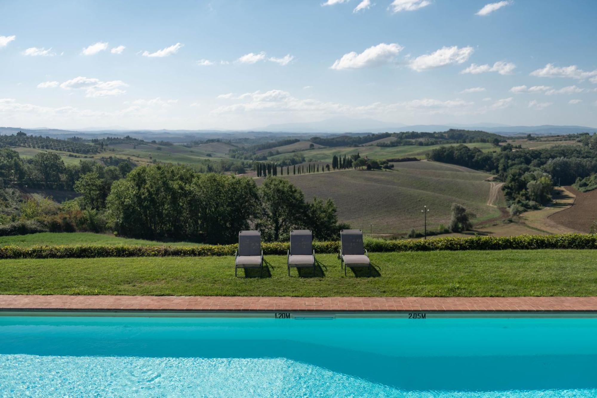 Villa Santa Virginia Сиена Экстерьер фото