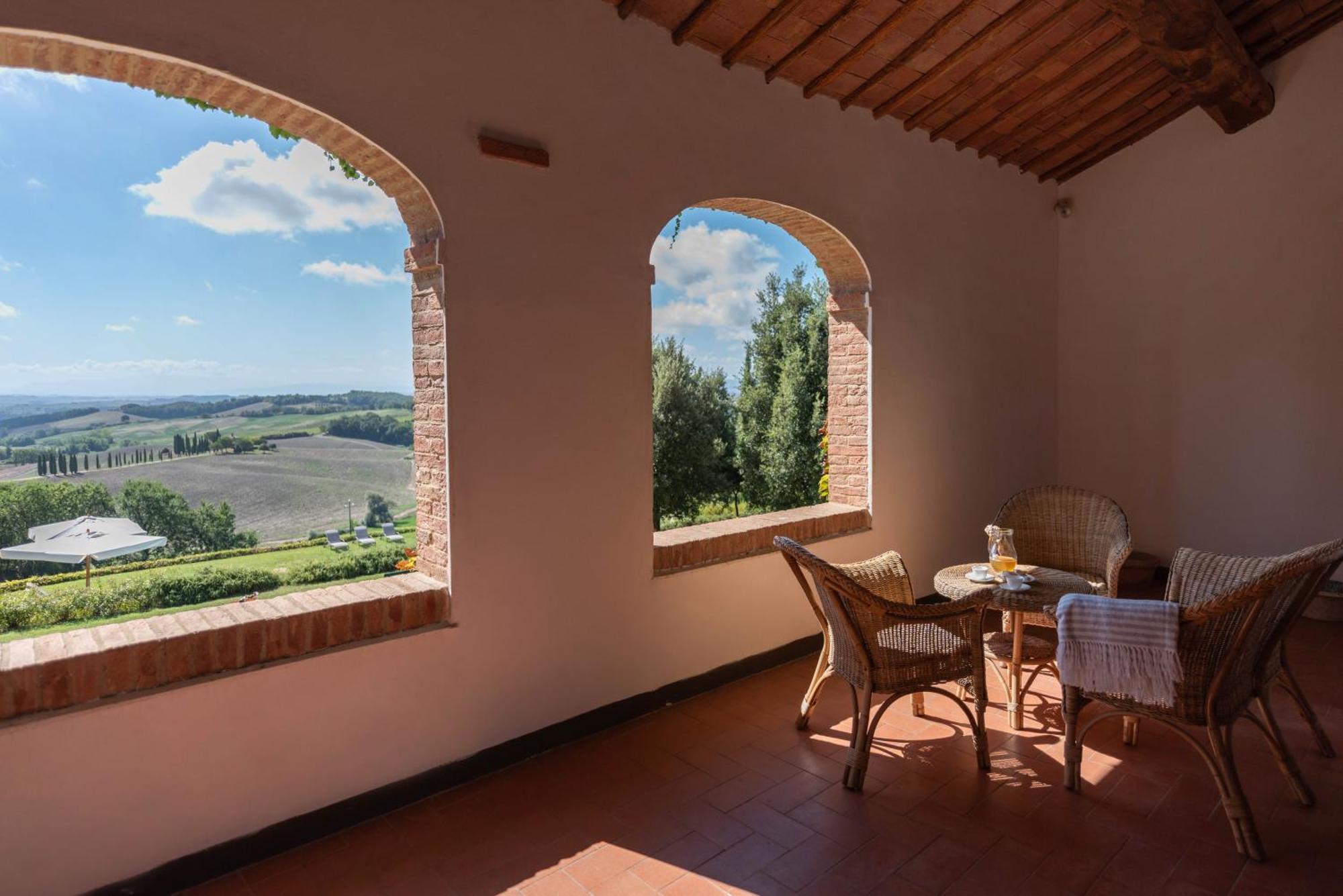 Villa Santa Virginia Сиена Экстерьер фото